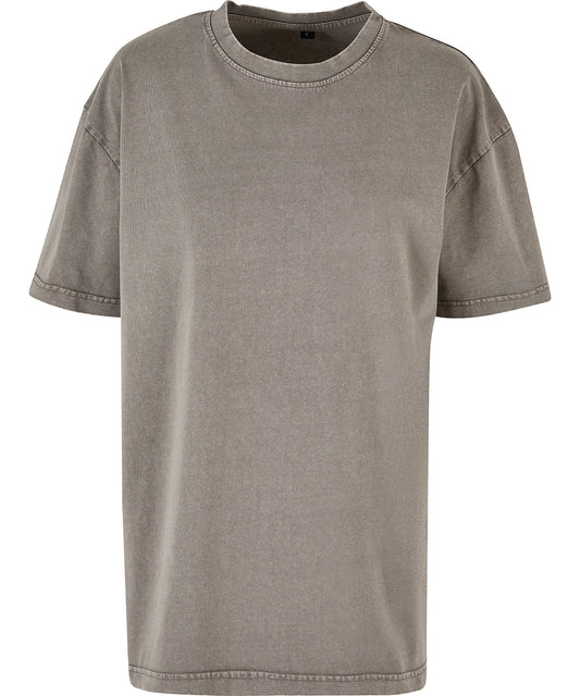Women’s Oversized Acid Wash Tee - BY270