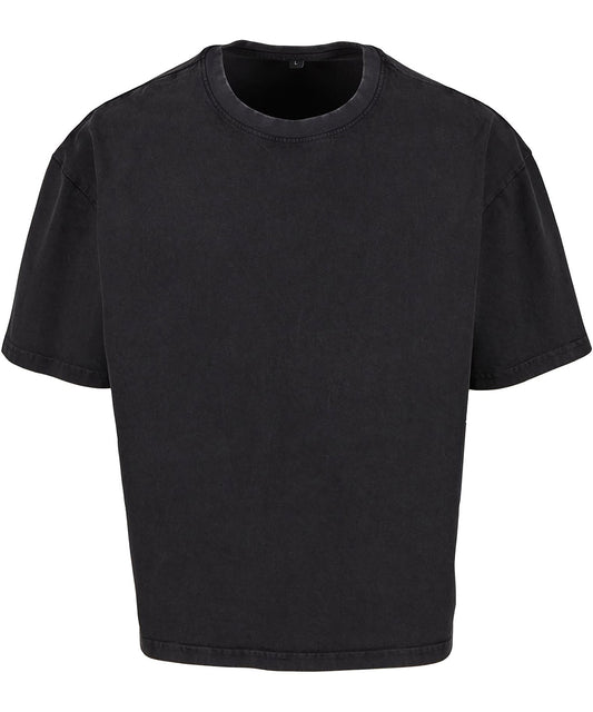 Vintage Cropped Heavy Oversized Tee - BY435