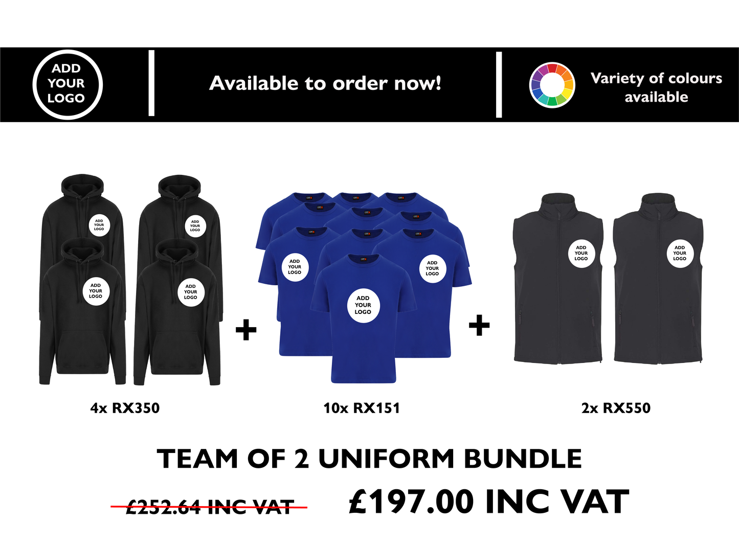 Team of 2 Uniform Bundle