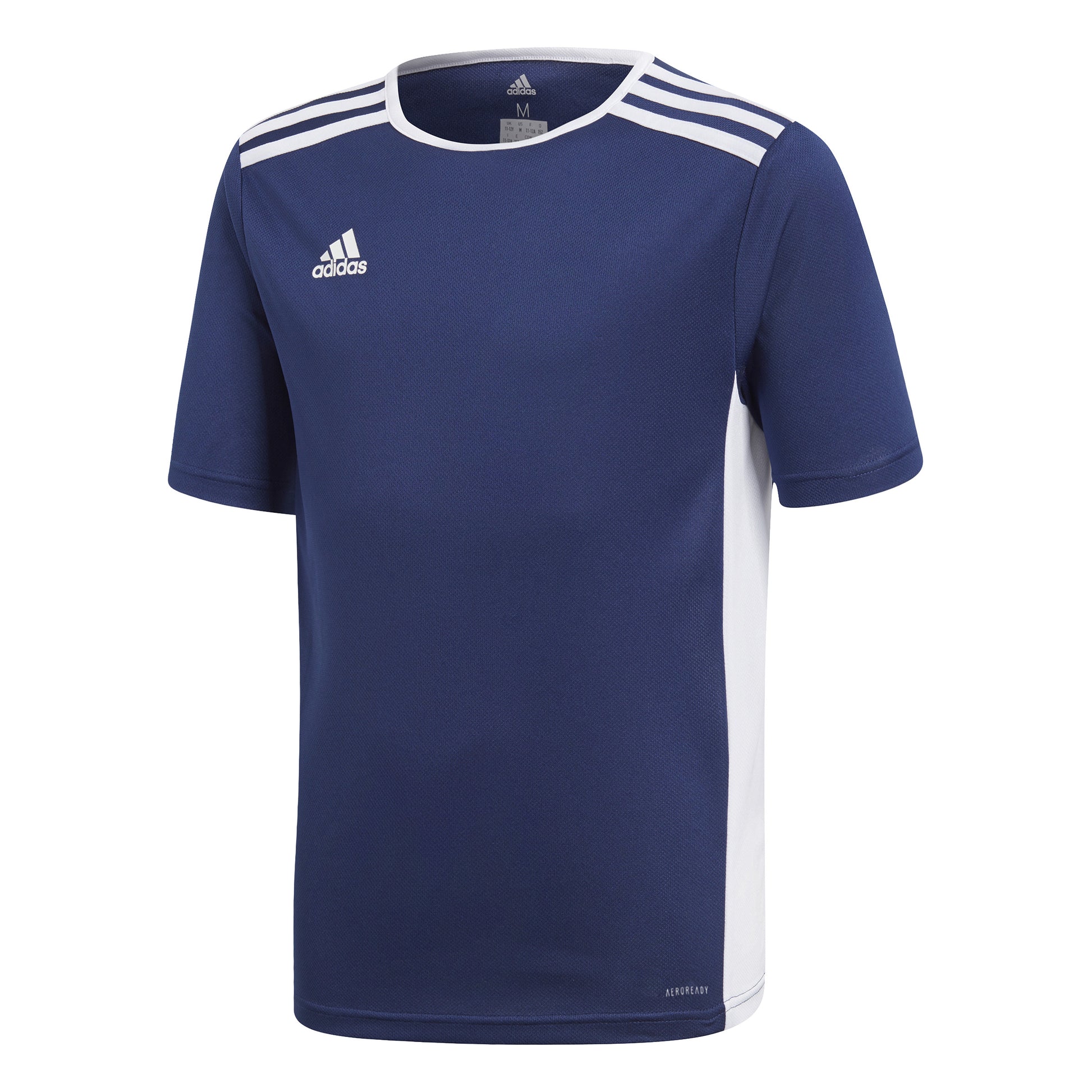 Adidas Junior Entrada 18 SS Jersey Dark Blue/White