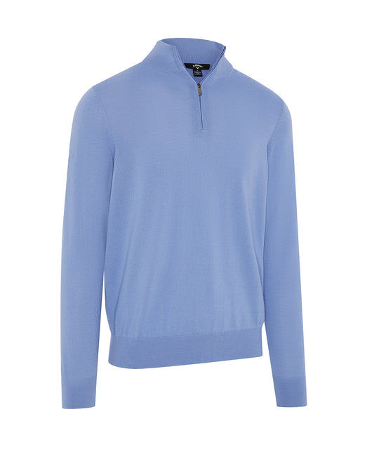 1/4-Zip Merino Blend Sweater - CW053