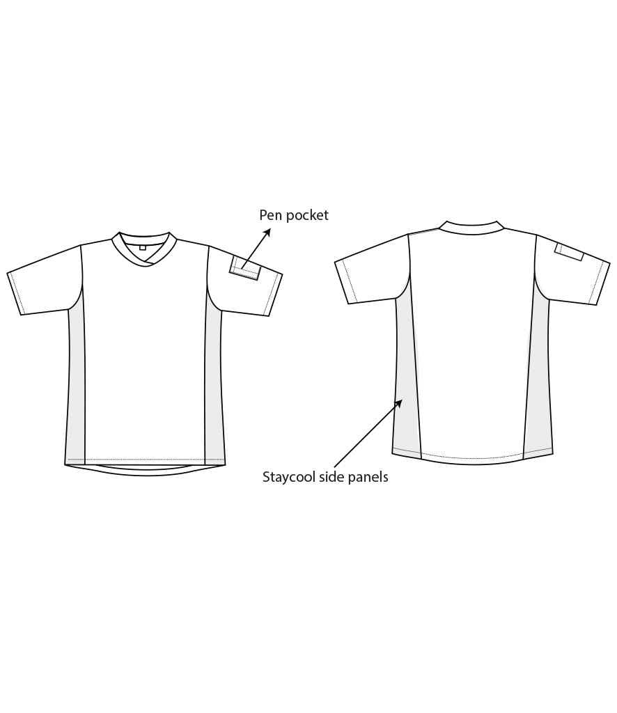 Dennys StayCool® Chef T-Shirt - DE146