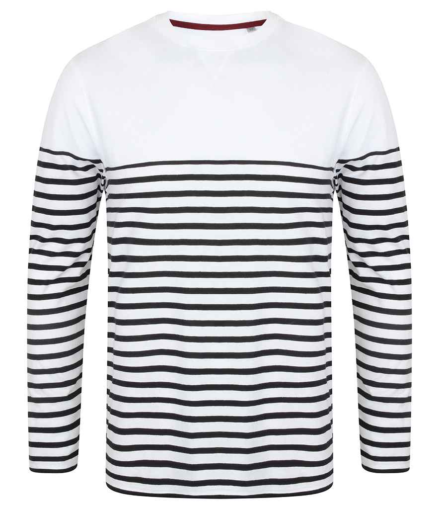 FR134 White/Navy Front