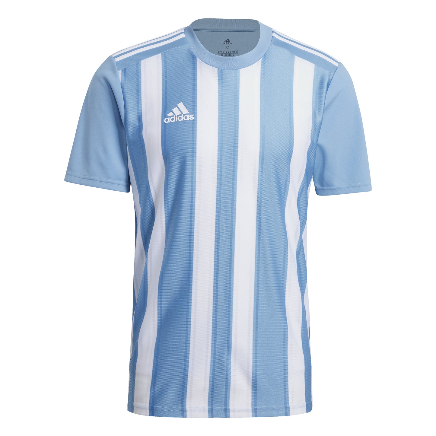 Adidas Striped 21 SS Jersey Team Light Blue/White