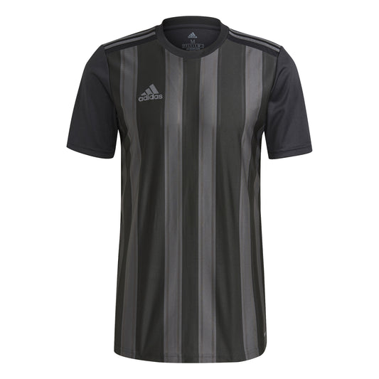 Adidas Striped 21 SS Jersey Black/Team Dark Grey