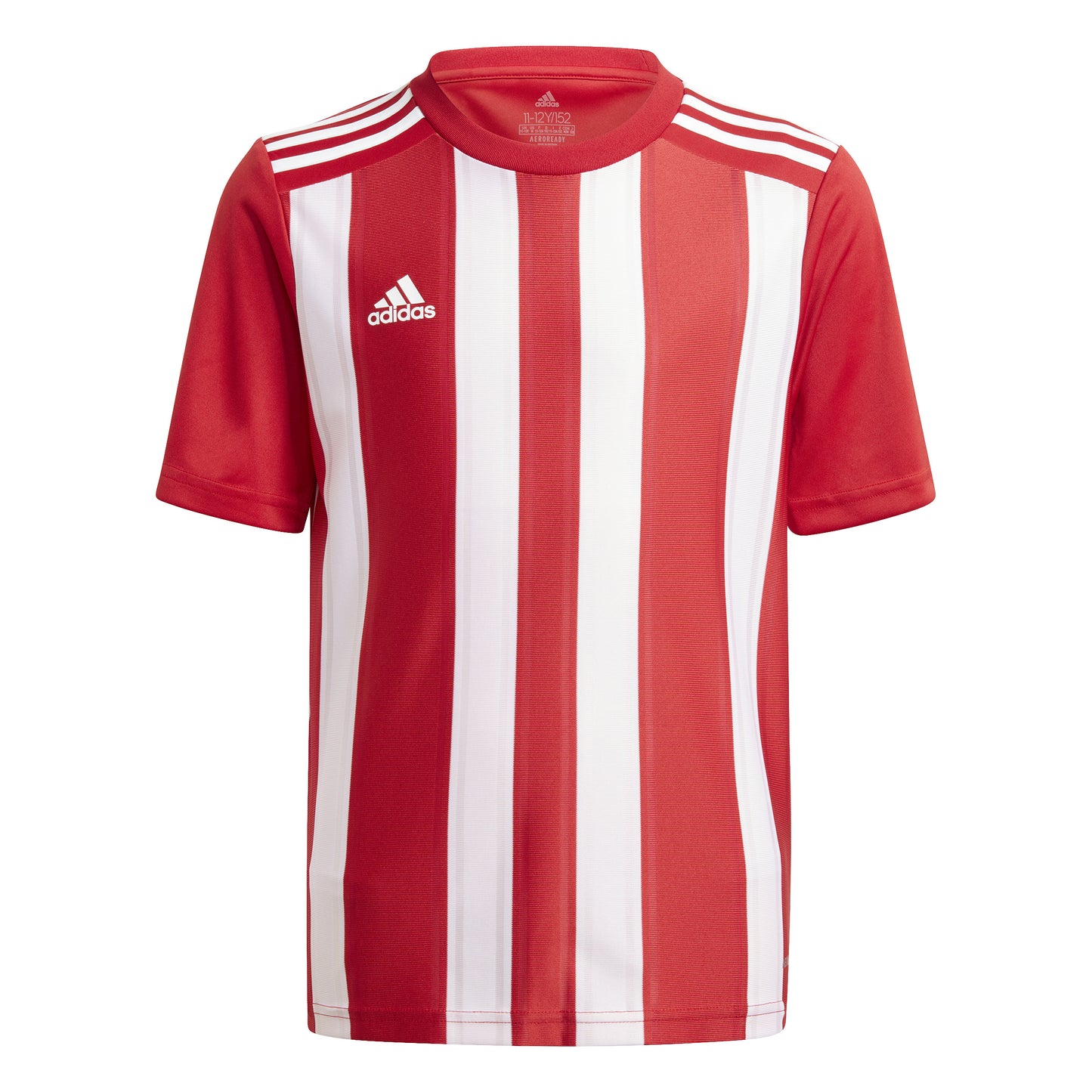 Adidas Junior Striped 21 SS Jersey Team Power Red/White