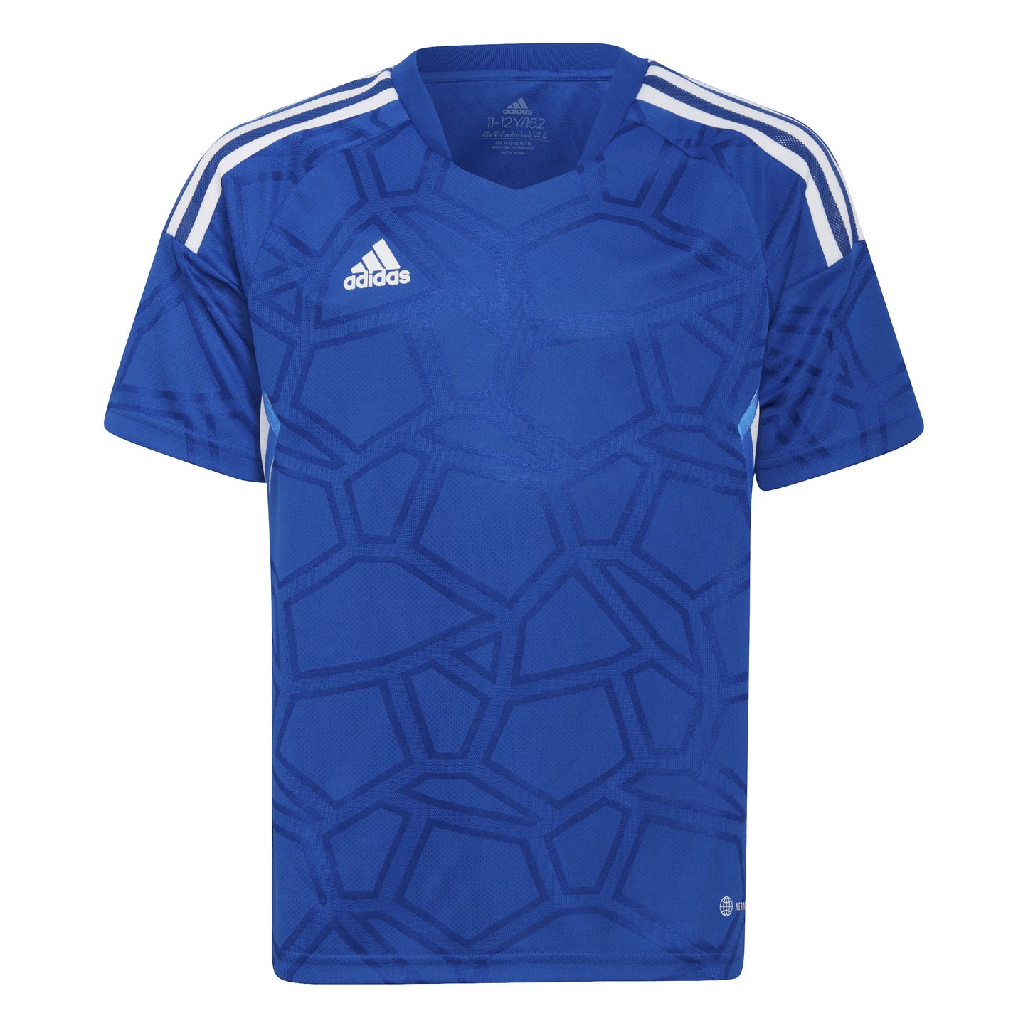 Adidas Junior Condivo 22 SS Matchday Shirt Royal Blue/White