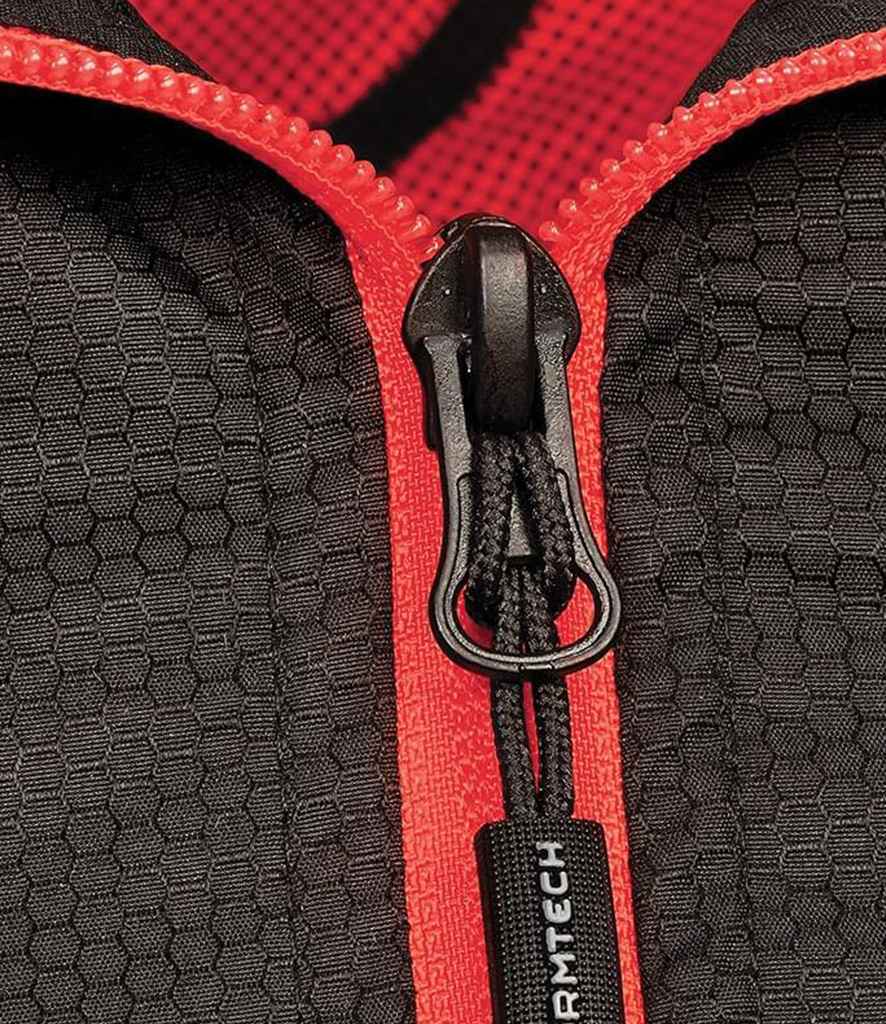GXJ2 Black/Bright Red Detail