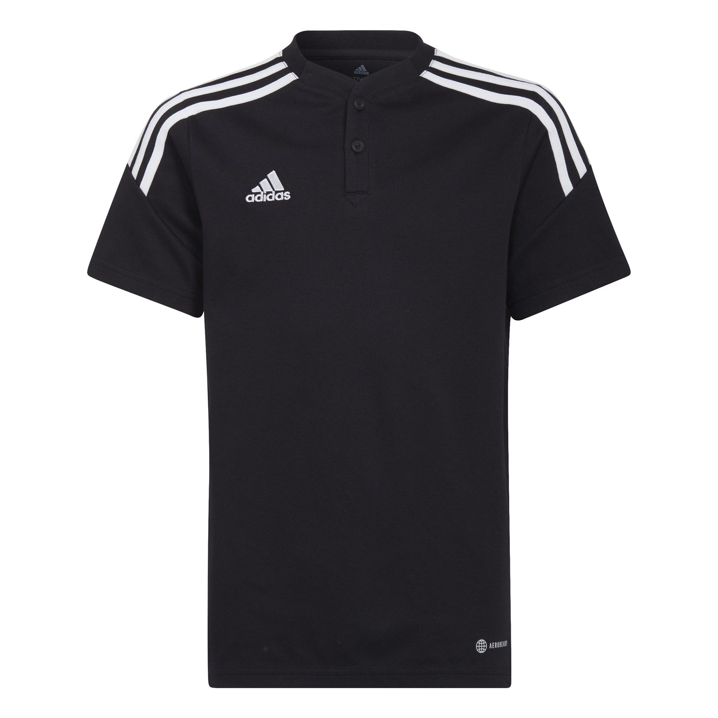 Adidas Junior Condivo 22 Polo Shirt Black/White