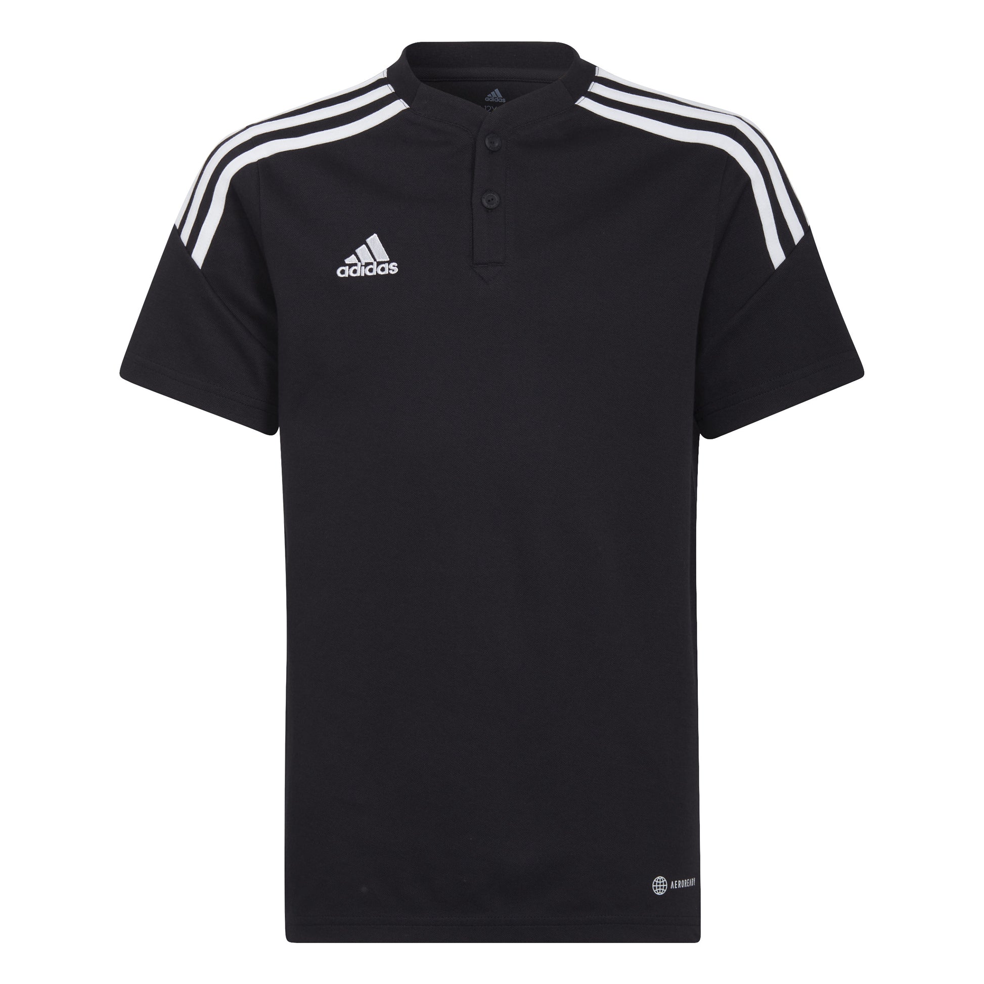Adidas Junior Condivo 22 Polo Shirt Black/White