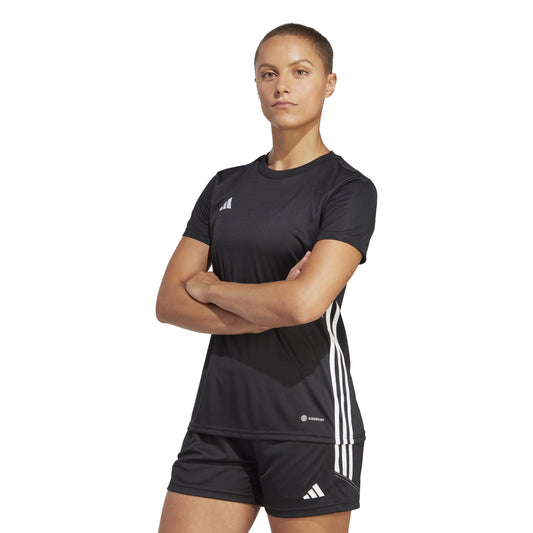 Adidas Tabela 23 Womens SS Shirt Black/White