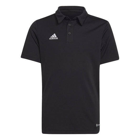 Adidas Junior Entrada 22 Polo Shirt Black