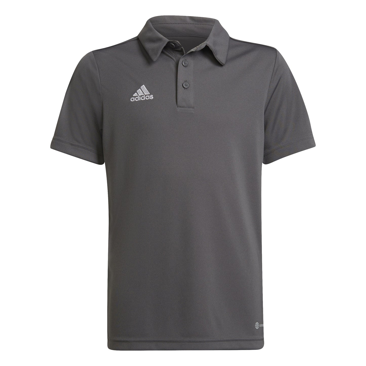 Adidas Junior Entrada 22 Polo Shirt Team Grey Four