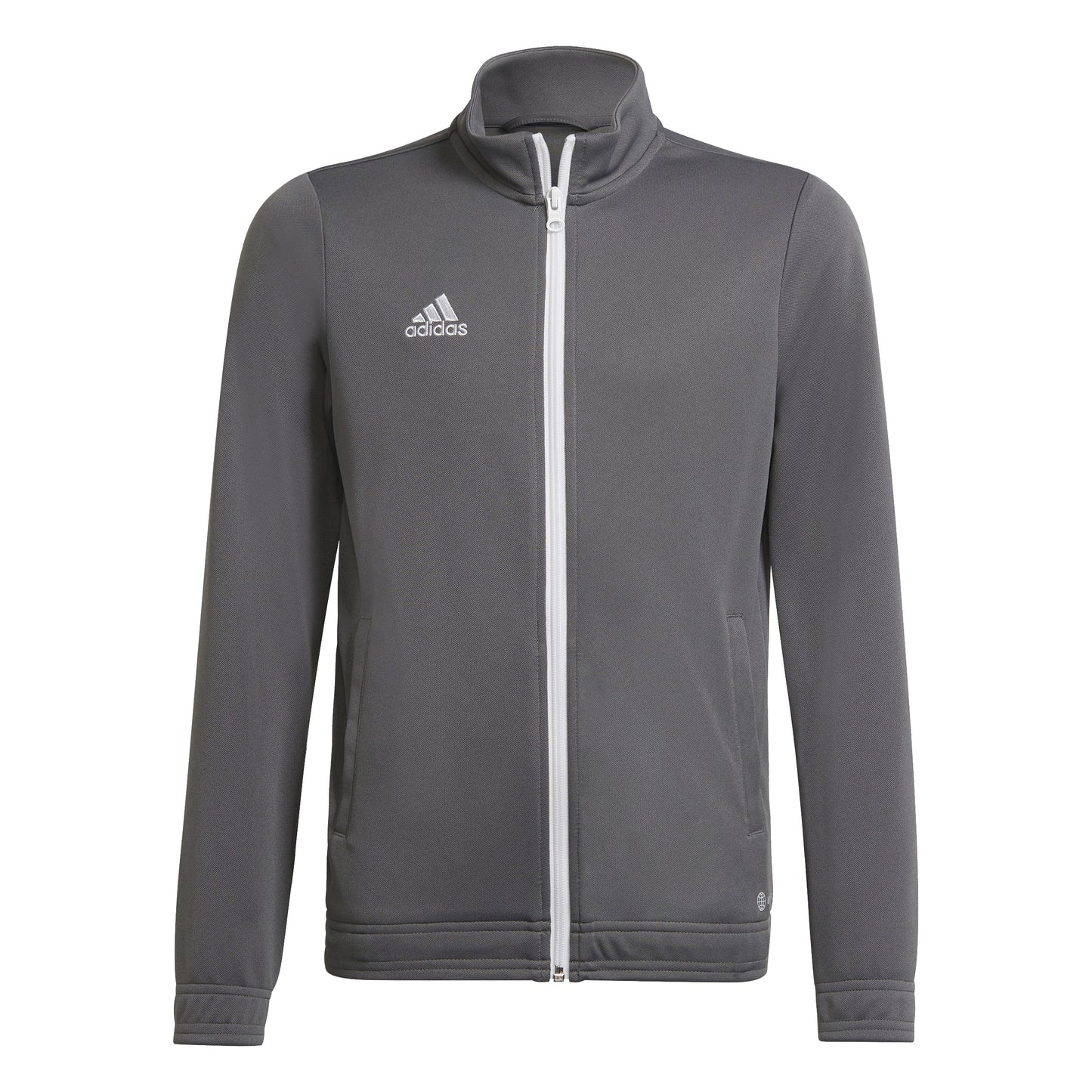 Adidas Junior Entrada 22 Track Jacket Team Grey Four