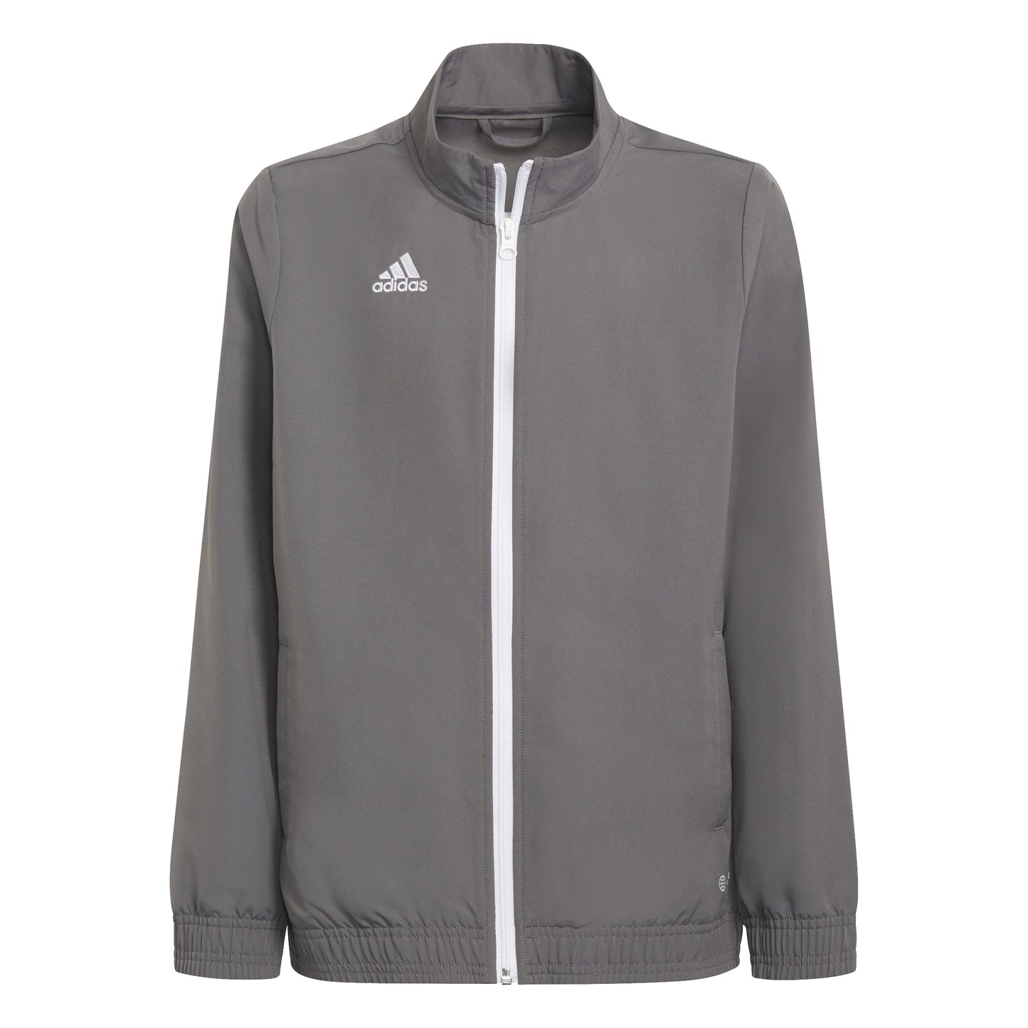Adidas Junior Entrada 22 Presentation Jacket Team Grey Four