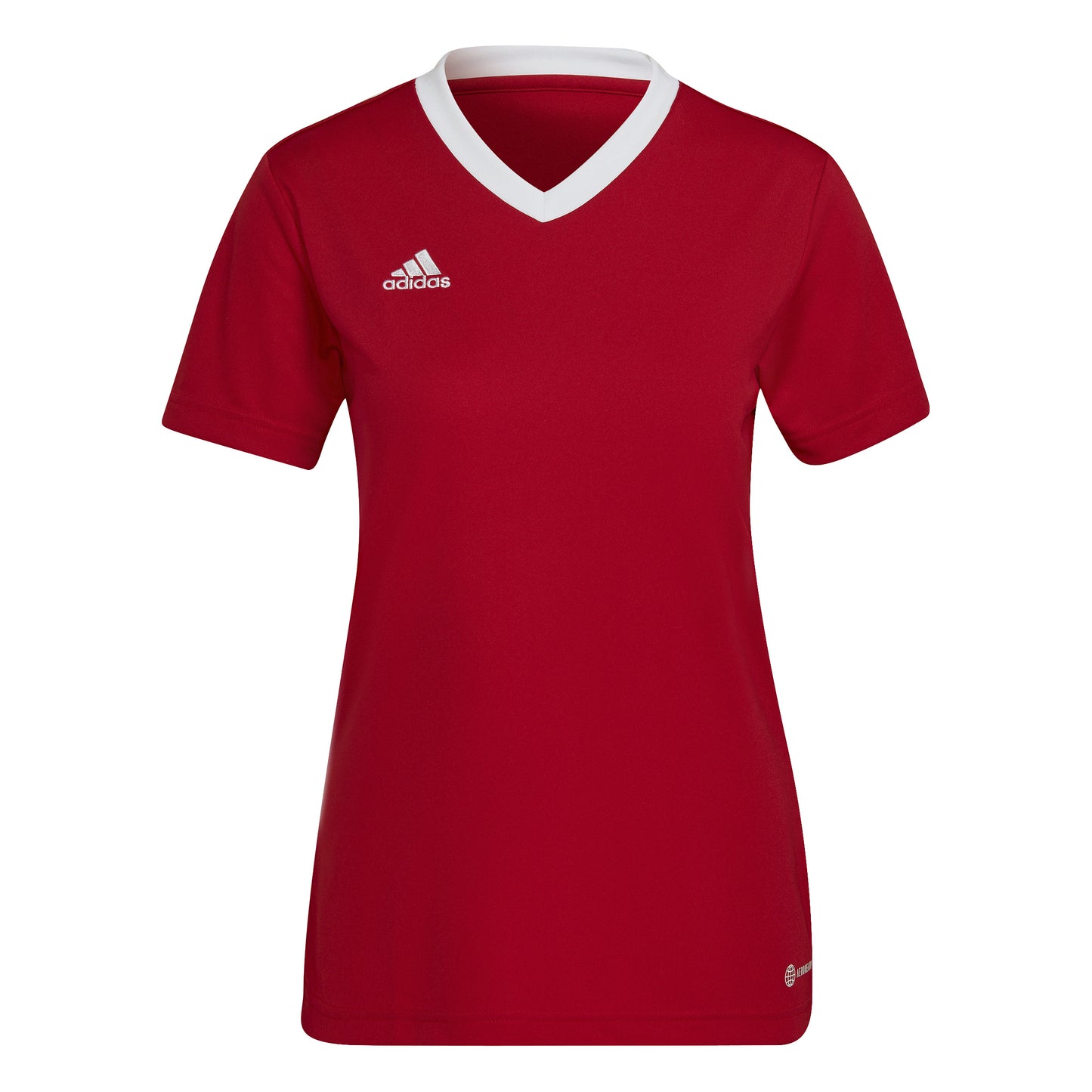 Adidas Entrada 22 Womens SS Shirt Team Power Red