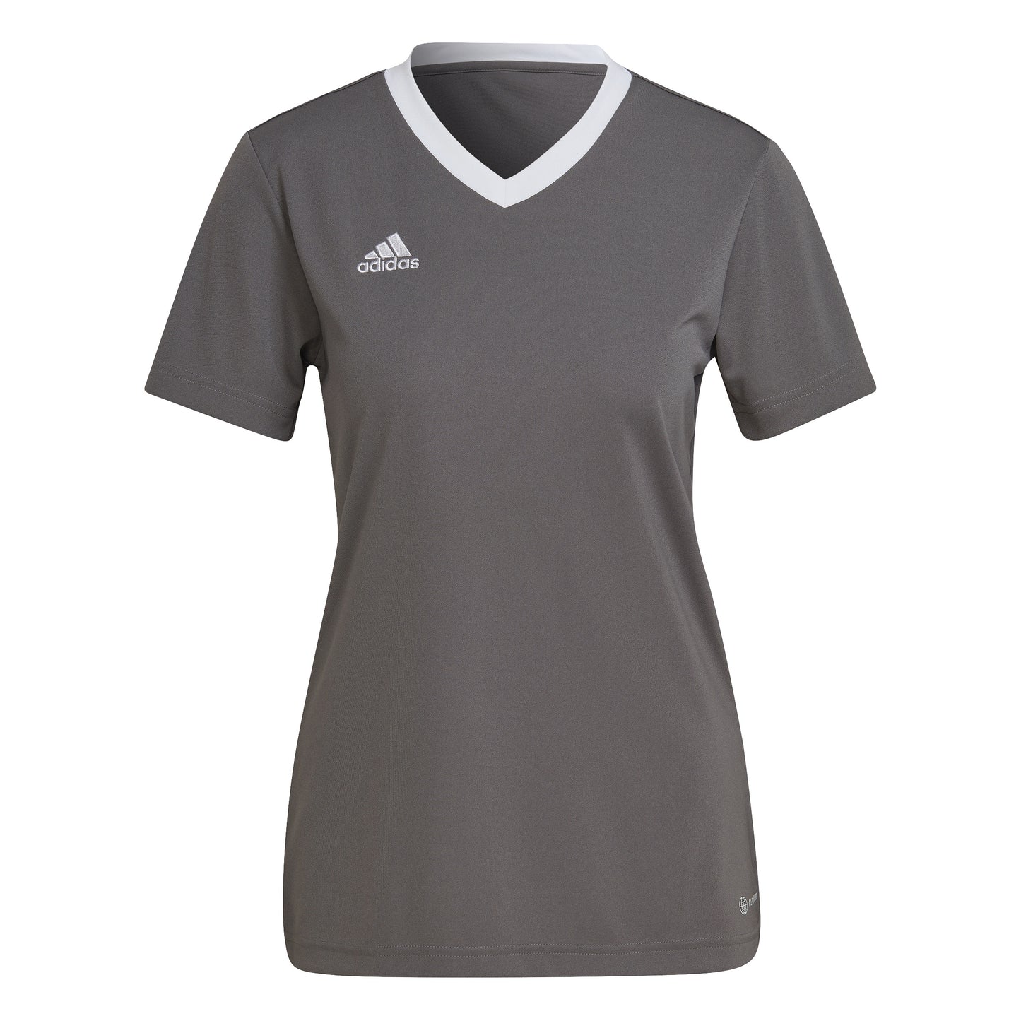 Adidas Entrada 22 Womens SS Shirt Team Grey Four