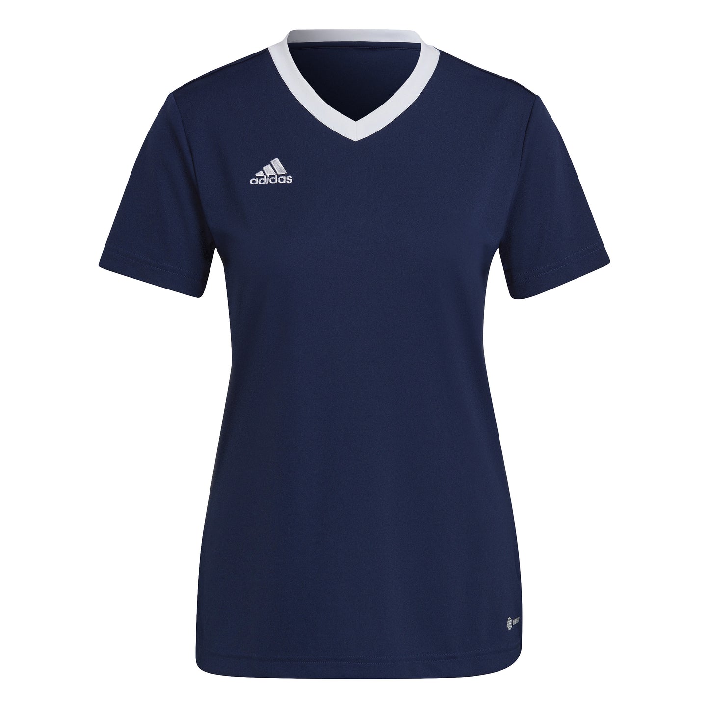 Adidas Entrada 22 Womens SS Shirt Team Navy Blue