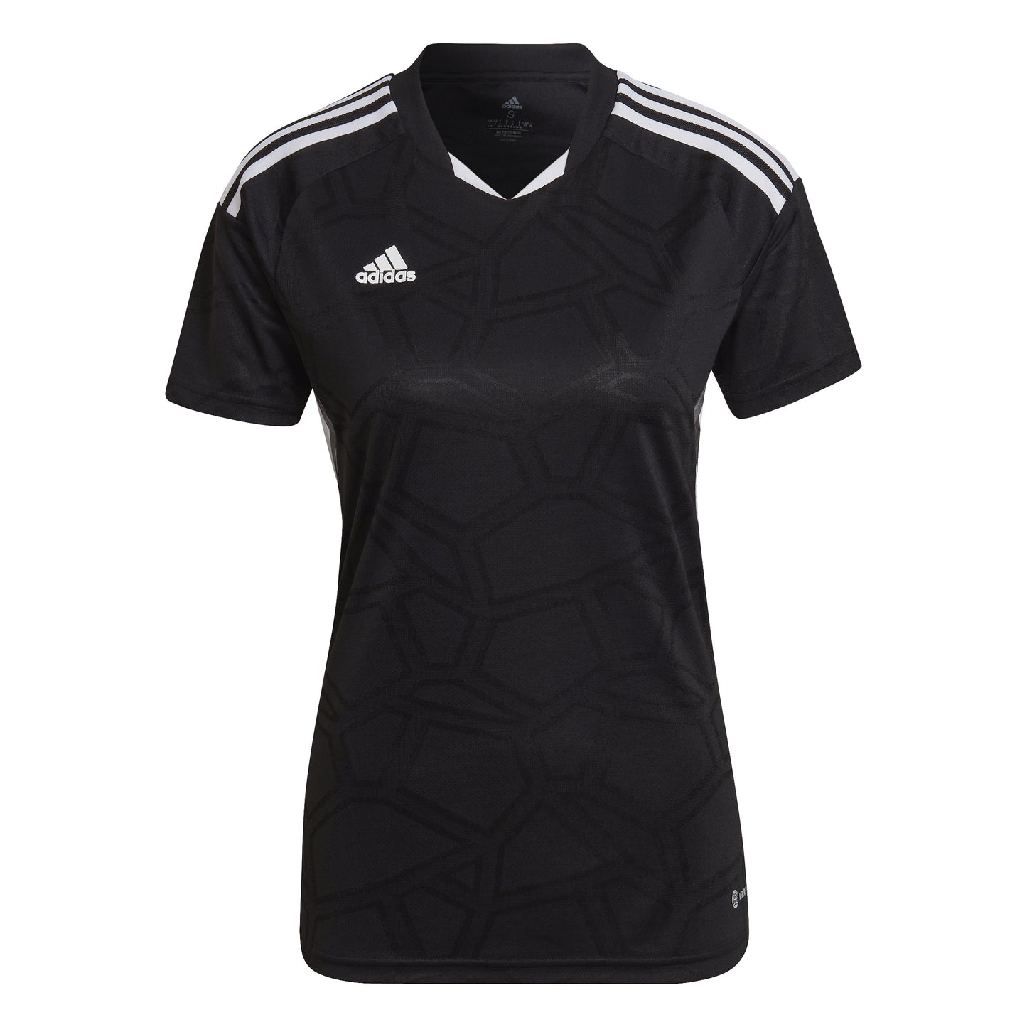 Adidas Condivo 22 Womens SS Matchday Shirt Black/White