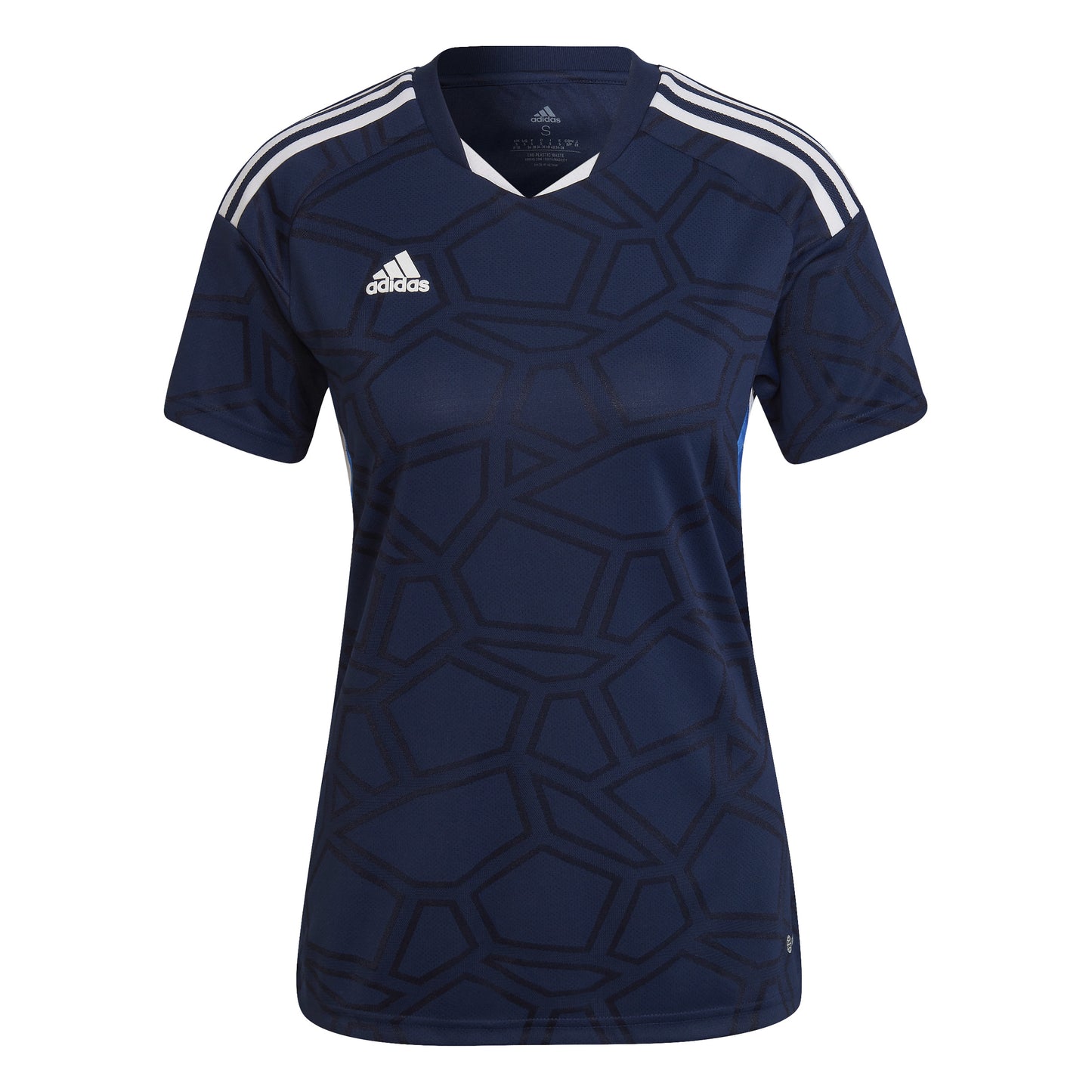 Adidas Condivo 22 Womens SS Matchday Shirt Team Navy Blue/White