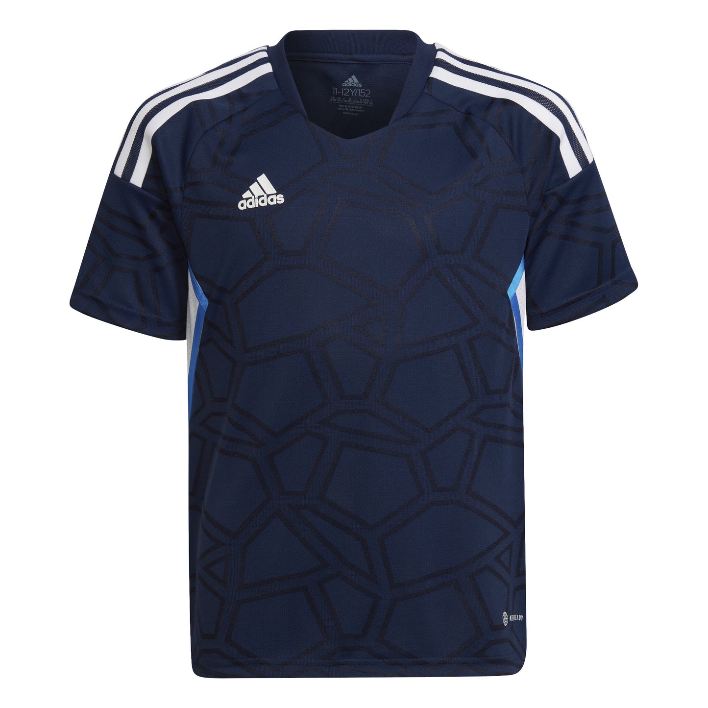 Adidas Junior Condivo 22 SS Matchday Shirt Team Navy Blue/White