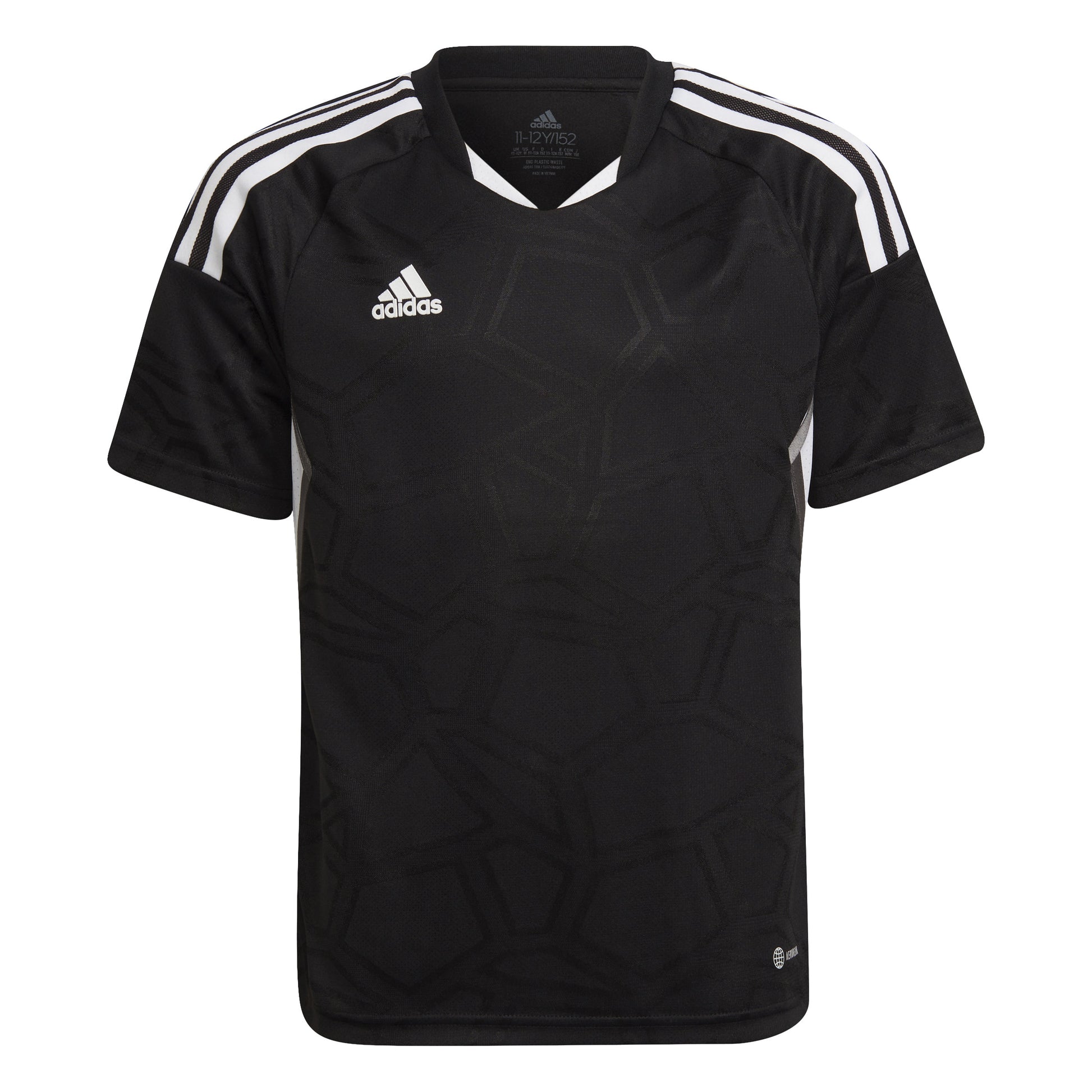 Adidas Junior Condivo 22 SS Matchday Shirt Black/White