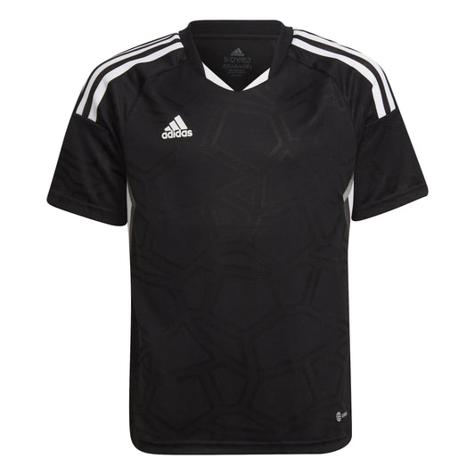 Adidas Junior Condivo 22 SS Matchday Shirt Black/White