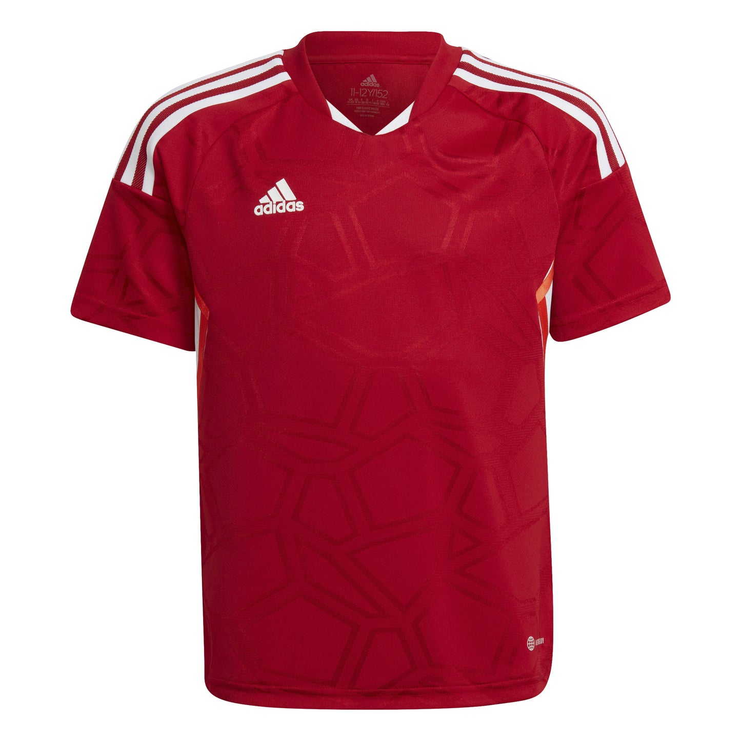 Adidas Junior Condivo 22 SS Matchday Shirt Team Power Red/White