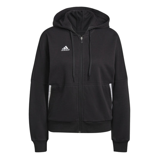 Adidas Condivo 22 Womens FZ Hoody Black/White