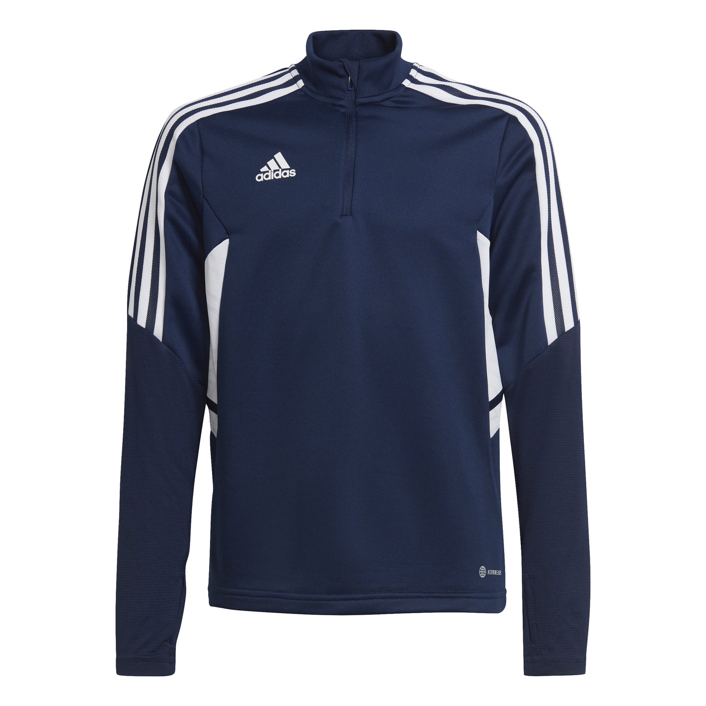 Adidas Junior Condivo 22 Training Top Team Navy Blue/White