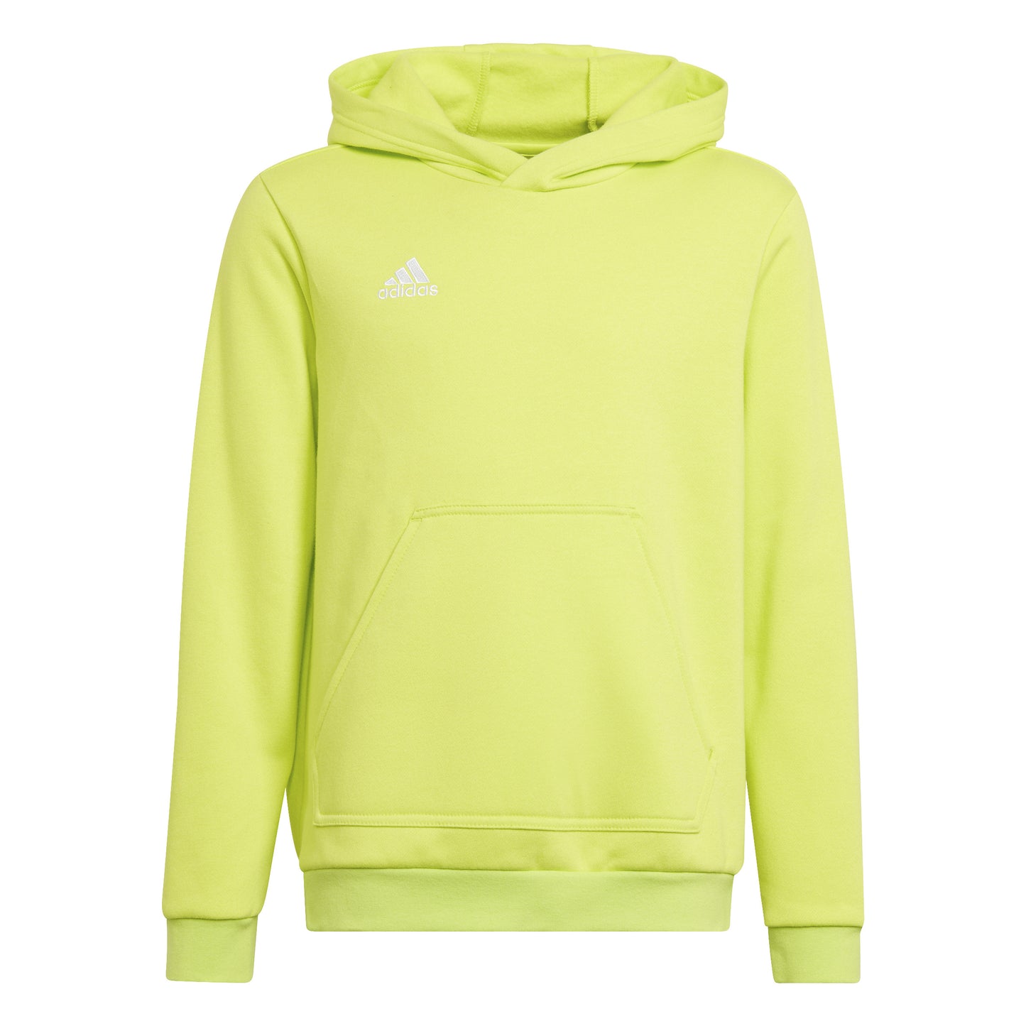 Adidas Junior Entrada 22 Pullover Hoody Team Semi Solar Yellow