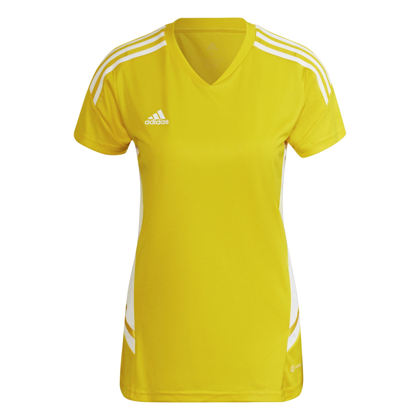 Adidas Condivo 22 Womens SS Shirt Team Yellow