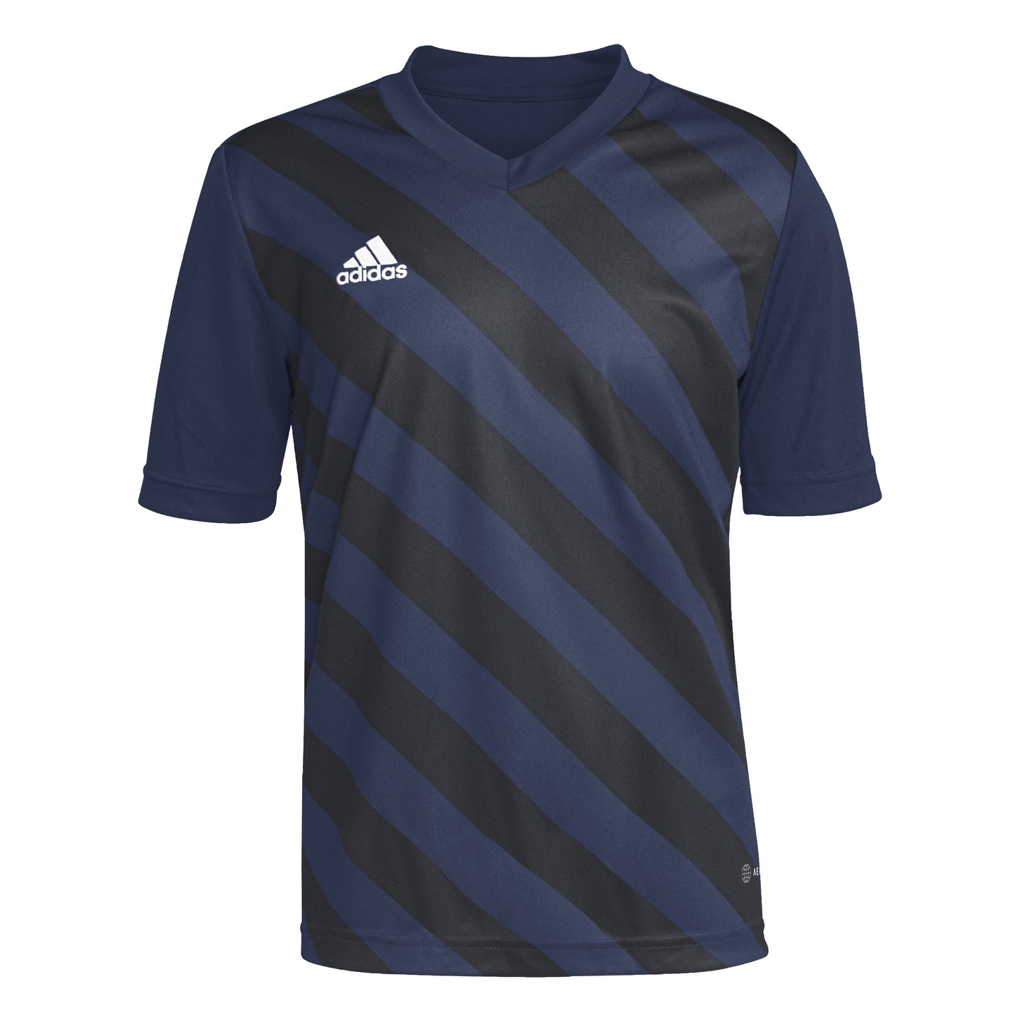 Adidas Junior Entrada 22 GFX SS Shirt Team Navy Blue/Black