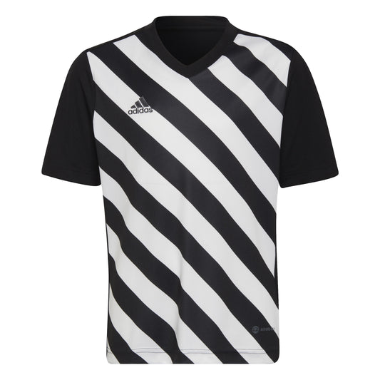 Adidas Junior Entrada 22 GFX SS Shirt Black/White