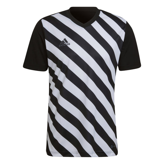 Adidas Entrada 22 GFX SS Shirt Black/White