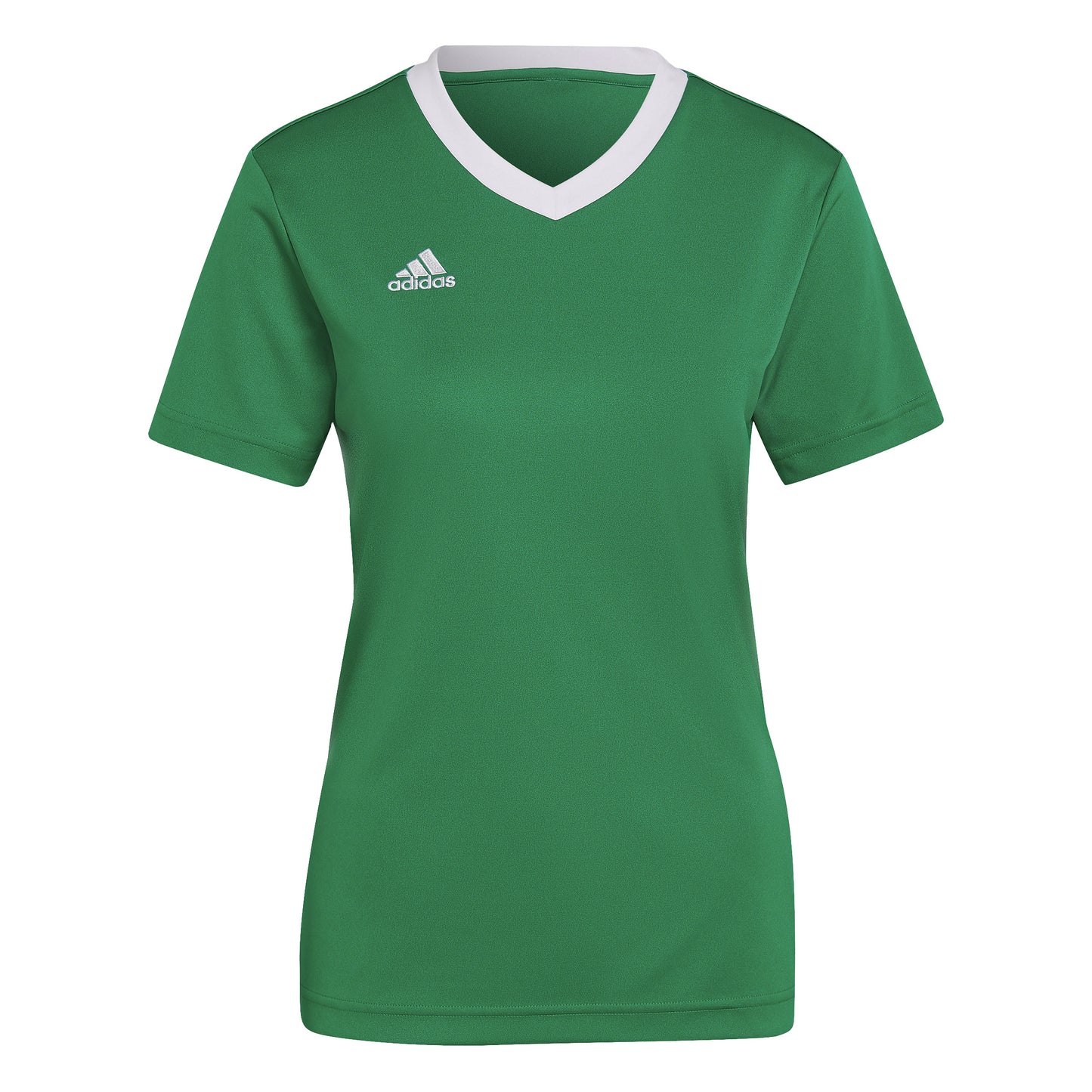Adidas Entrada 22 Womens SS Shirt Team Green/White