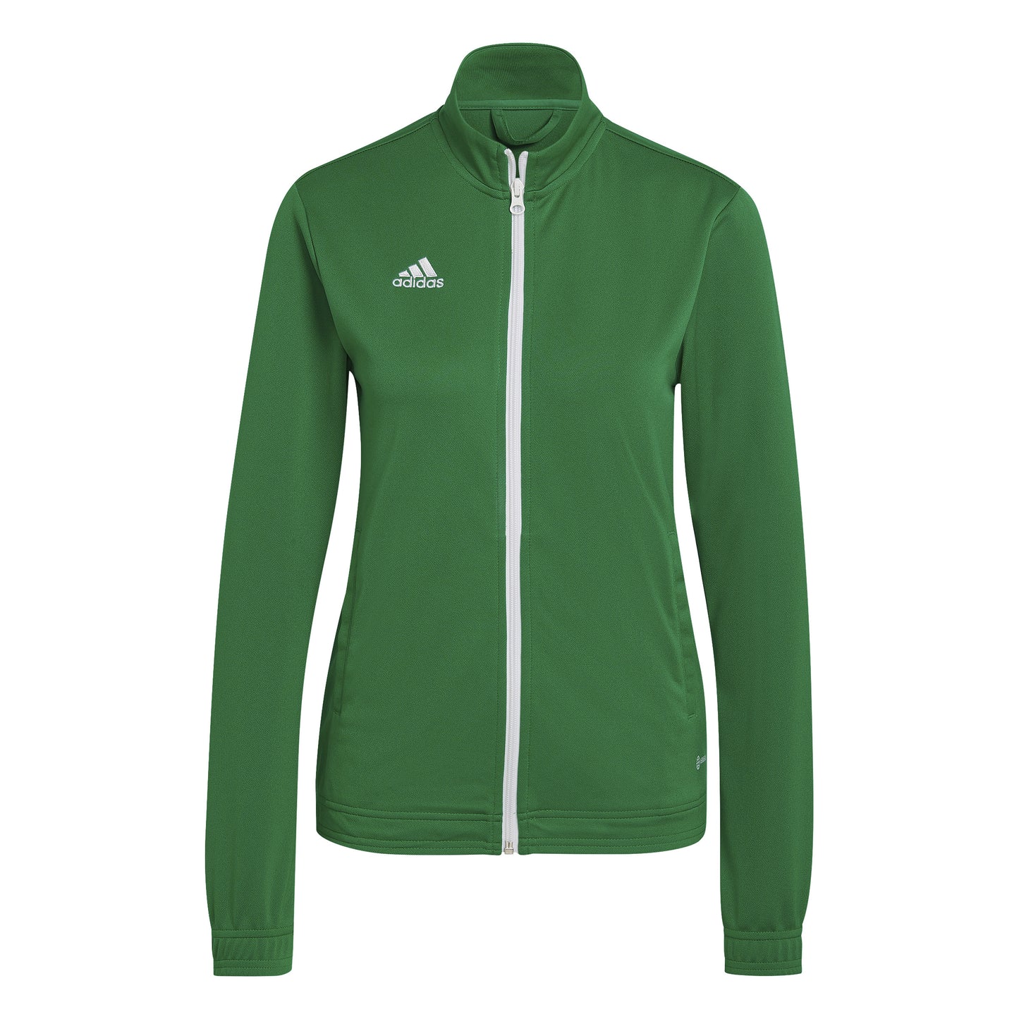 Adidas Entrada 22 Womens Track Jacket Team Green/White