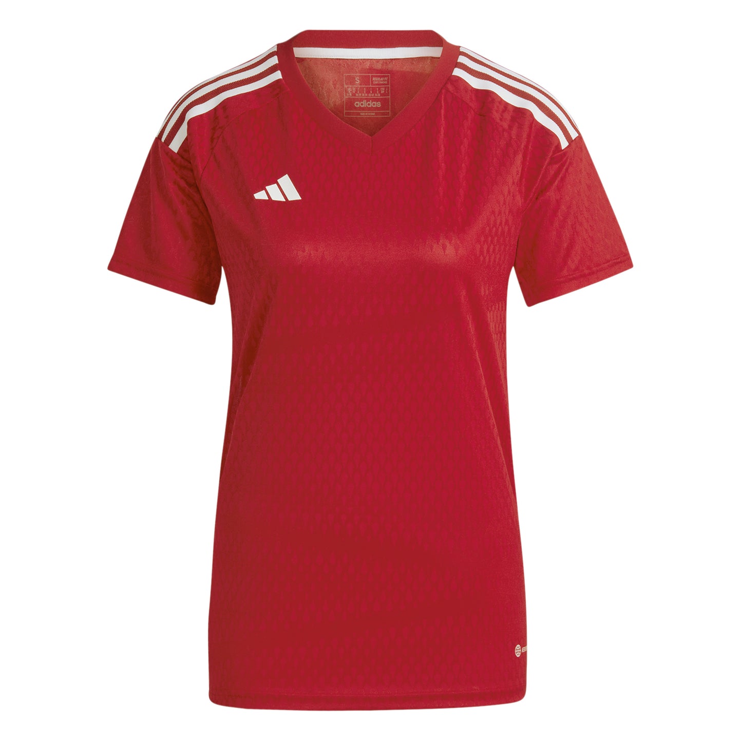 Adidas Tiro 23 Womens Competition SS Match Shirt Team Power Red 2/White