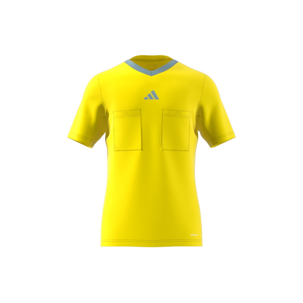 Adidas 3 Stripe Referee 22 SS Shirt Bright Yellow