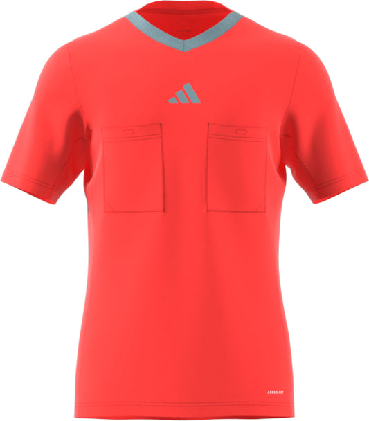 Adidas 3 Stripe Referee 22 SS Shirt App Solar Red
