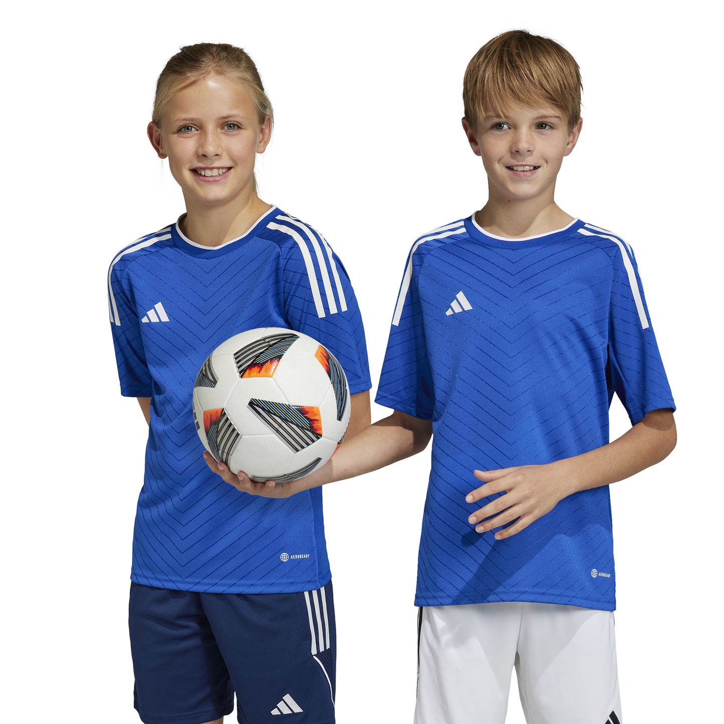 Adidas Junior Campeon 23 SS Shirt Team Royal Blue