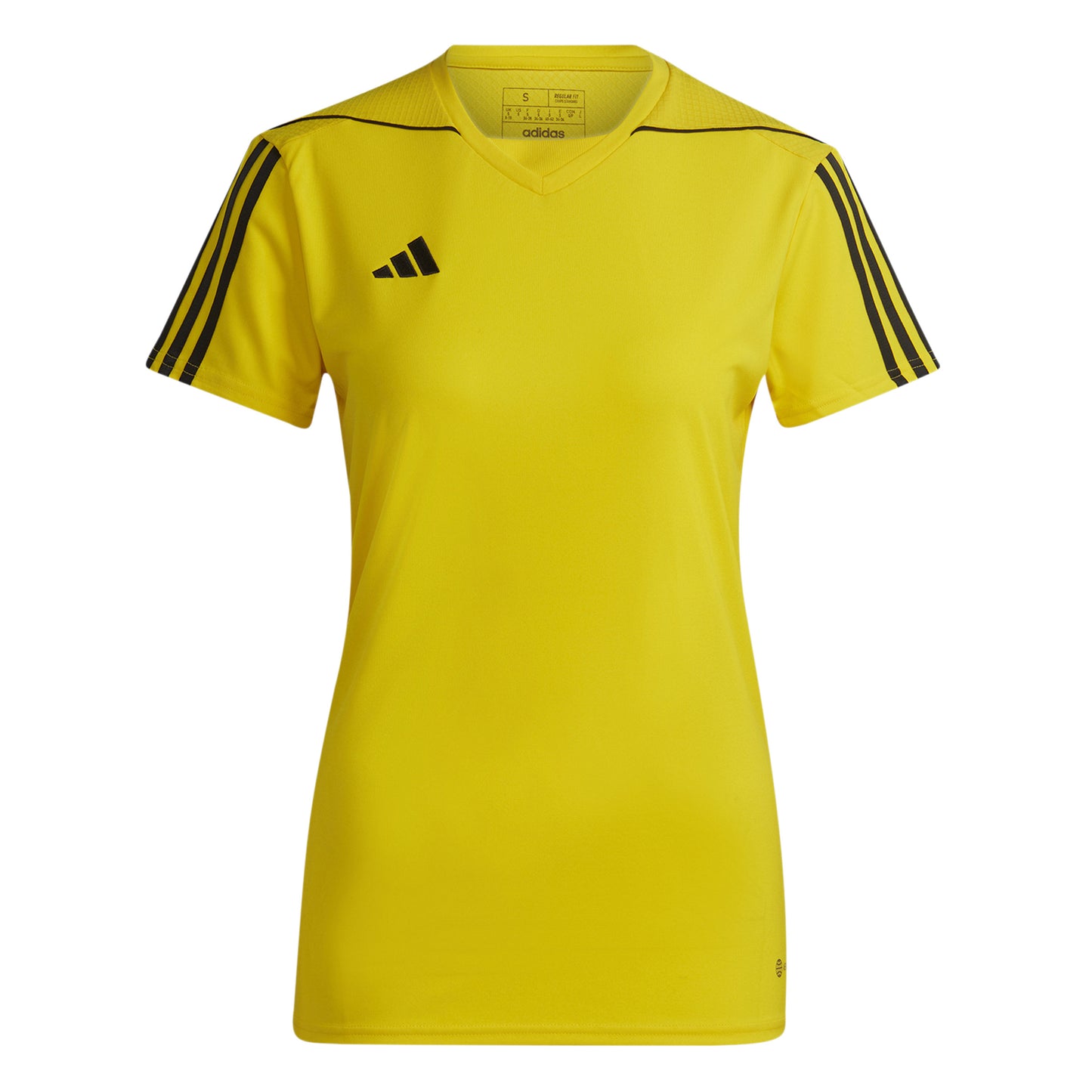 Adidas Tiro 23 Womens SS Shirt Team Yellow/Black