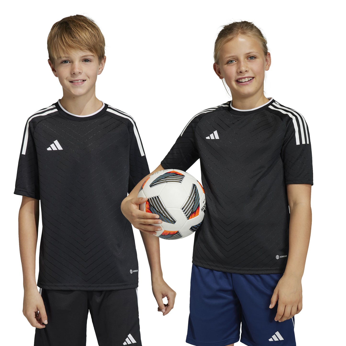 Adidas Junior Campeon 23 SS Shirt Black