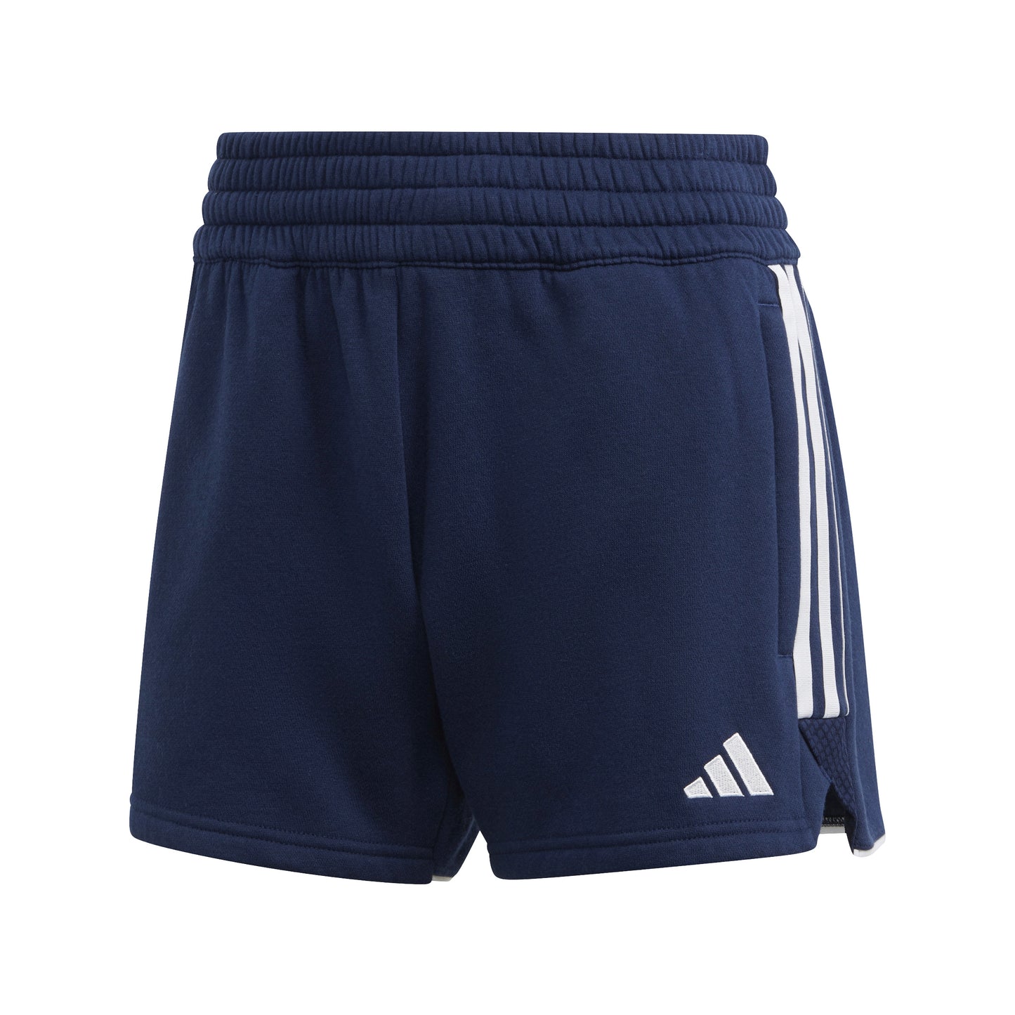 Adidas Tiro 23 Womens League Sweat Shorts Team Navy Blue 2