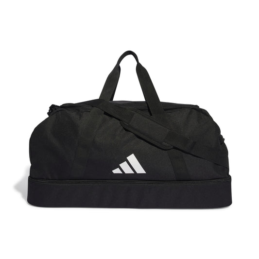 Adidas 3 Stripe Tiro League Duffle Bag (BC) Large Black/White