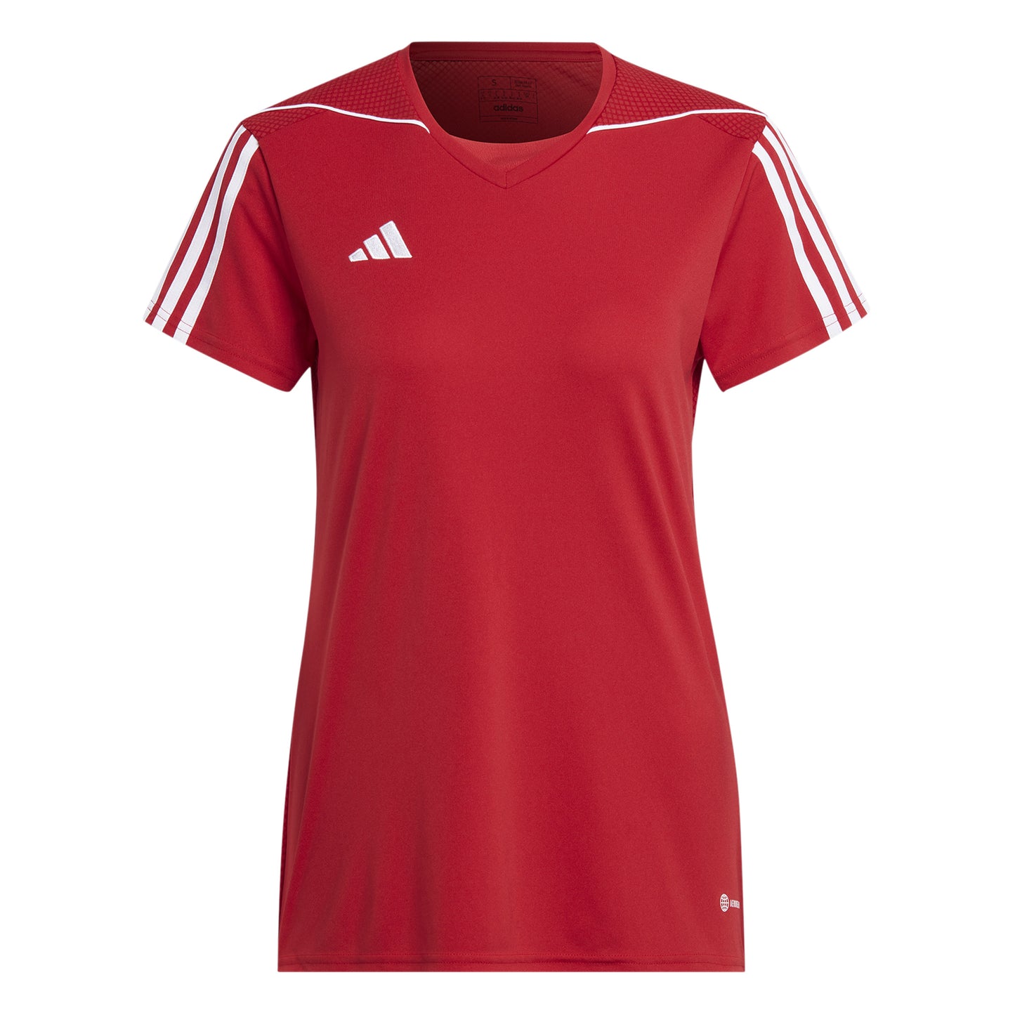Adidas Tiro 23 Womens SS Shirt Team Power Red 2/White