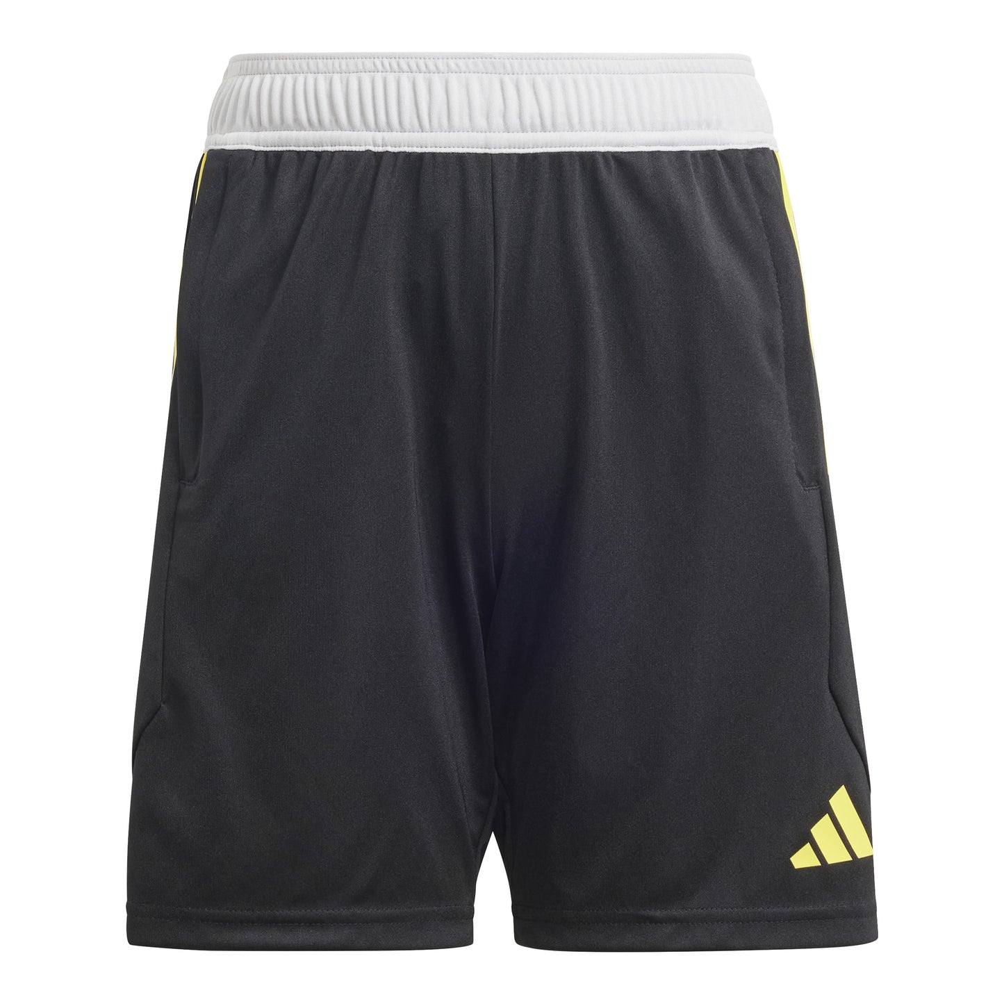 Adidas Tiro 23 Junior Competition Training Shorts Black/Team Light Grey/Impact Yellow