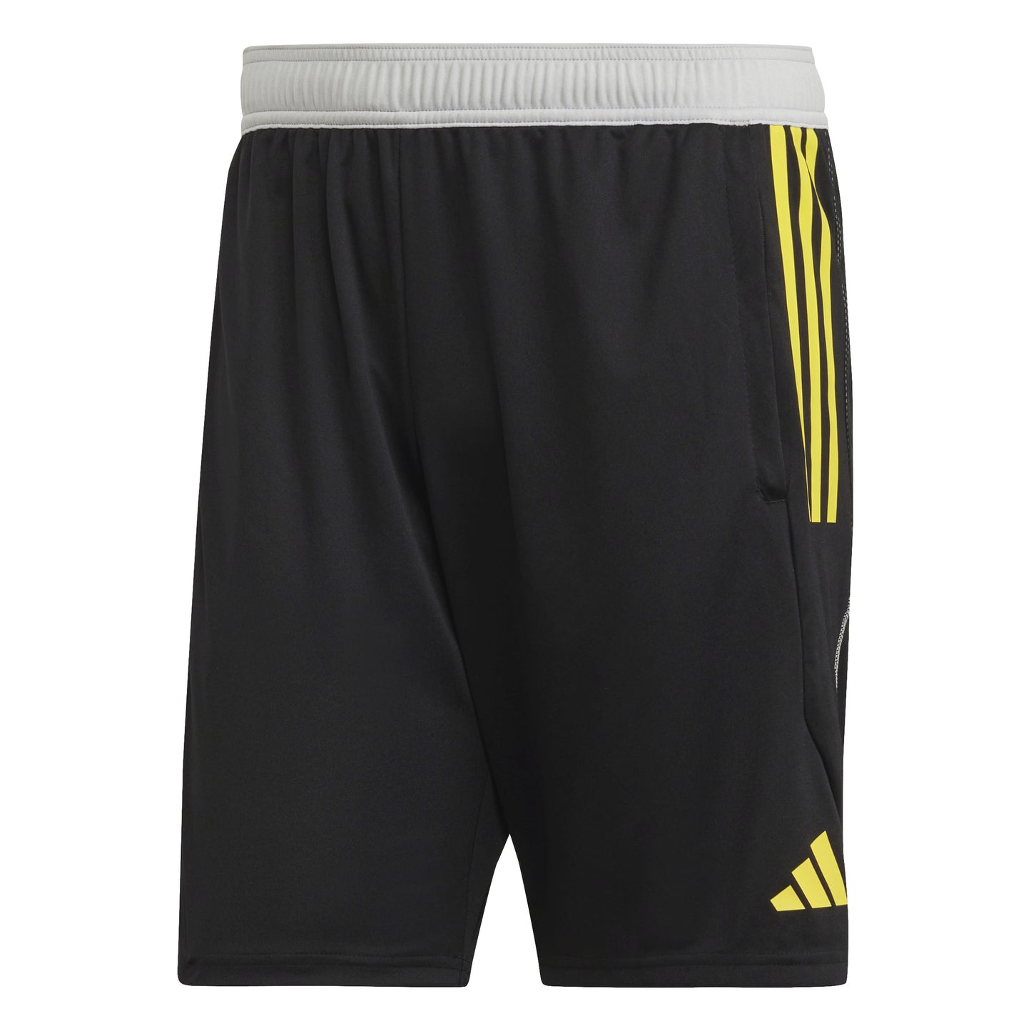 Adidas Tiro 23 Competition Training Shorts Black/Team Light Grey/Impact Yellow