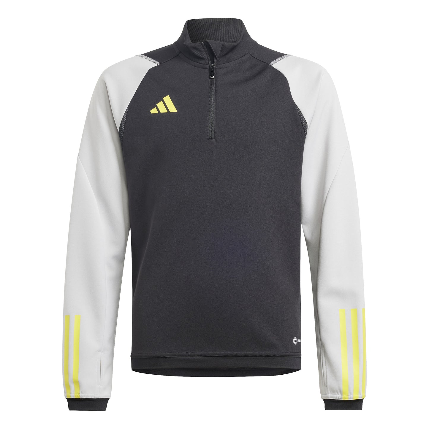 Adidas Tiro 23 Junior Competition Training Top Black/Team Light Grey/Impact Yellow