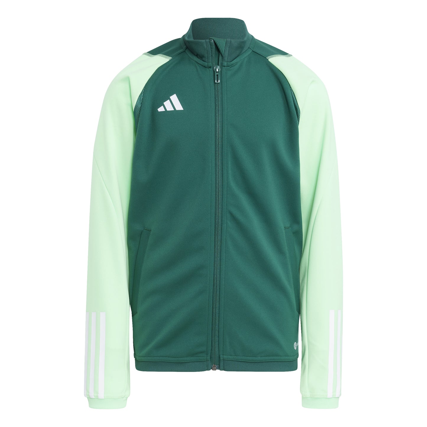 Adidas Tiro 23 Junior Competition Track Jacket Team Dark Green/Beam Green